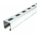 Zoro Select Superstrut Channel, 1-5/8" W, 10 ft. L, Silver, Slot Type: Slotted FS-200SS PG 120.00