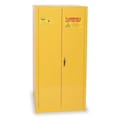 Eagle Mfg Flammable Safety Cabinet, 60 gal., Yellow 1962