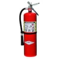 Amerex Fire Extinguisher, Class ABC, UL Rating 4A:80B:C, Rechargeable, 10 lb capacity, 21 ft Range B456