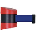 Tensabarrier Belt Barrier, Red, Belt Color Blue 897-15-S-21-NO-L5X-C