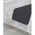 Lewisbins Plastic Divider, Black, 11 1/8 in L, Not Applicable W, 6 3/8 in H DPB10-7 Div