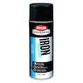 Krylon Industrial Spray Paint, Black, Flat, 12 oz. K07911000