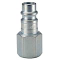 Parker Quick Connect Hose Coupling, Push-to-Connect Lock, 1/4"-18 Thread Size RF-254-4FP