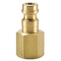 Parker Coupler Plug, Brass, FNPT, 1/8 In. Pipe HF-124-2FP
