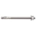 Dewalt Power-Stud+ SD6 Wedge Anchor, 5/8" Dia., 7" L, Stainless Steel Stainless Steel, 25 PK 7636SD6-PWR