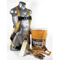 Guardian Equipment Roofer's Fall Protection Kit, Size: S-L 00805