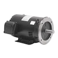 Weg 3-Phase General Purpose Motor, 5 HP, 182/4TC Frame, 230/460V AC Voltage, 1,760 Nameplate RPM 00518OT3E184TC-S