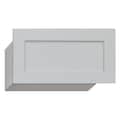 Salsbury Industries Mail Drop Door, Aluminum, Powder Coated, 1 Doors, Recessed, Assembled 2255ALM