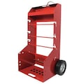 Dayton Wire Spool Cart, Portable, H 51-3/8 In 34D659