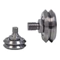 Bishop-Wisecarver Guide Wheel, Stud, Concentric, Size 1 SWSC1A