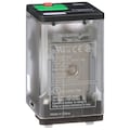 Schneider Electric General Purpose Relay, 240V AC Coil Volts, Square, 8 Pin, DPDT 788XBXRM4L-240A