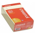 Universal 5 x 8" Canary Jr. Legal Economy Ruled Writing Pad, 50 Pg UNV46200