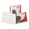 Samsill 1" Angle-D Ring View Binder, White SAM19137C