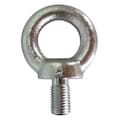 Zoro Select Machinery Eye Bolt With Shoulder, M10-1.50, 17 mm Shank, 25 mm ID, Steel, Zinc Plated, 3 PK M16010.100.0001