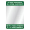 Zoro Select Indoor Safety Mirror, Acrylic, 19 in.W BSM305