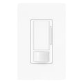 Lutron Occ/Vac Dimmer Snsr, Wall, White MS-Z101-WH