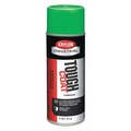 Krylon Industrial Rust Preventative Spray Paint, Fluorescent Electric Green, Gloss, 11 oz. A01815