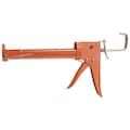 Hyde Caulk Gun, Orange, Steel, 10 oz 46435