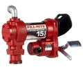 Fill-Rite Fuel Transfer Pump, 12VDC, 15 GPM, 1/4 HP, Cast Iron, 1 in. NPT Inlet FR1204H