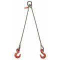 Lift-All Sling, Wire Rope, 4 Ft L, 8800 Lb @ 60 122LBX4
