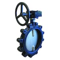 Milwaukee Valve Butterfly Valve, Lug Style, Size 10 In ML-333E 10