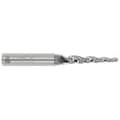Conical Tool Tapered End Mill, HSS, 0.094in, 2-5/8inL, RH E-102