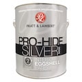 Pratt & Lambert Interior Paint, Eggshell, Latex Base, Regimental, 1 gal 0000Z5483-16