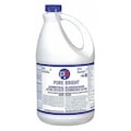 Pure Bright Cleaners and Detergents, 1 gal. Bottle, Fragrance-Free KIK BLEACH6