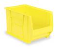Akro-Mils Super Size Bin, Yellow, Plastic, 20 in L x 12 3/8 in W x 8 in H, 200 lb Load Capacity 30281YELLO
