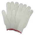 Condor Heat Resist Gloves, Wht, S, Terry Cloth, PR 3AP36