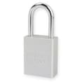 American Lock Lockout Padlock, KD, Silver, 1-7/8"H A1106CLR