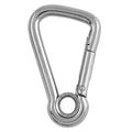 Lucky Line Spring Snap, HD, Steel, 3-7/8" L 4FCR2