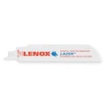 Lenox 6" L x 10 TPI Metal Cutting Steel, Cobalt Reciprocating Saw Blade 201706110R