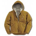 Carhartt Duck Jacket, Insulated, Brown, L J141 211 REG LRG