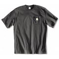 Carhartt T-Shirt, Black, 2XL K87-BLK XXL REG