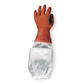 Showa Chemical Resistant Glove, PVC, 25" XL, PR 640XL-10