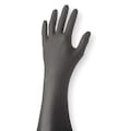 Showa Single Use Gloves, Nitrile, Powder Free, Black, L, 50 PK 7700PFTL