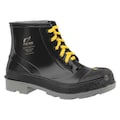 Dunlop Size 9 Men's Steel Rubber Boot, Black 8610433