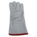 Condor Stick Left Hand Only Welding Glove, Kidskin Palm, M 4NHC9