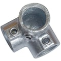 Zoro Select Structural Pipe Fitting, Side Outlet Elbow, Cast Iron, 1 in Pipe Size, 50000 lb Tensile Strength 4NXP9