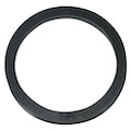 Zoro Select V-Ring Seal, Stretch, Blk, 63mm ID 4PKG4