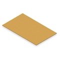 Tennsco Decking, Particle Board, 60 in W, 36 in D, natural, Unfinished Finish PB-6036-3