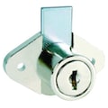 Compx National Cabinet and Drawer Dead Bolt Locks, Keyed Alike, C346A Key, For Material Thickness 15/16 in C8803-C346A-14A