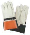 Condor Elec. Glove Protectr, 11, Beige/Org/Grn, PR 4T560