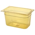 Rubbermaid Commercial Fourth Size Food Pan, Hot FG212P00AMBR