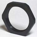 Energy Chain Connector Lock Nut, 1.35in, Blk, Polyamides I-BMN-29