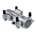 Gast Piston Air Compressor, 2HP, 115/230V, 1Ph 8HDM-19-M850X