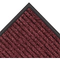 Notrax Entrance Mat, Red/Black, 3 ft. W x 109S0035RB