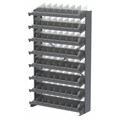 Akro-Mils Steel Pick Rack, 36-3/4" W x 60-1/4" H x 12" D, 8 Shelves, Gray APRS120SC