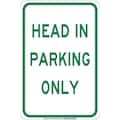 Brady Traffic Sign, 18"H, 12"W, Aluminum, 129585 129585